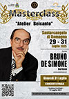 Masterclass con Bruno De Simone